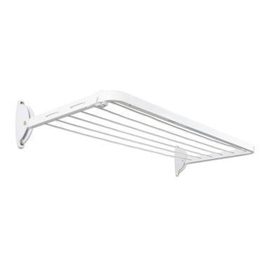 Indoor wall mounted online clothes airer